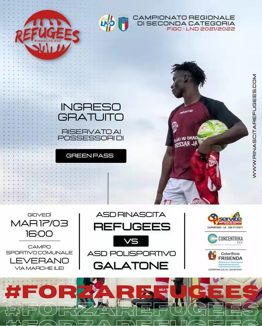 从非洲到意甲,来自第八级别难民队的新星告诉我们为什么热爱足球