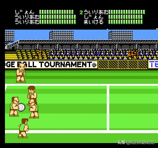 热血系列游戏躲避球,红白机热血躲避球