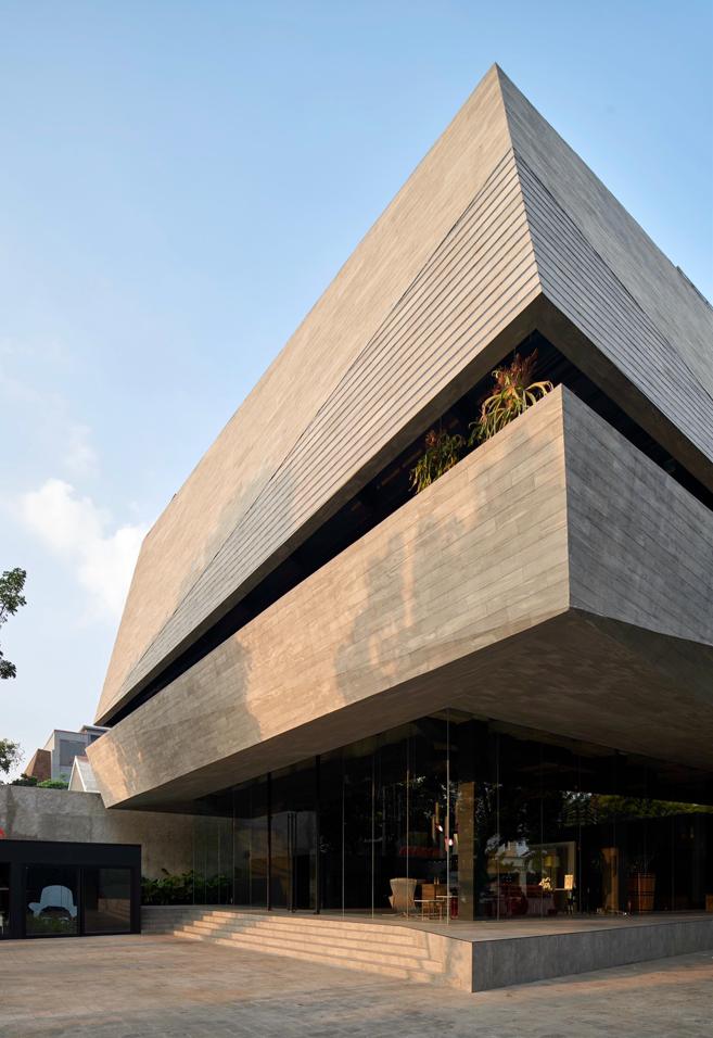 可弯曲的柔性岩板:比天然石材更轻薄,比超薄石材更多样