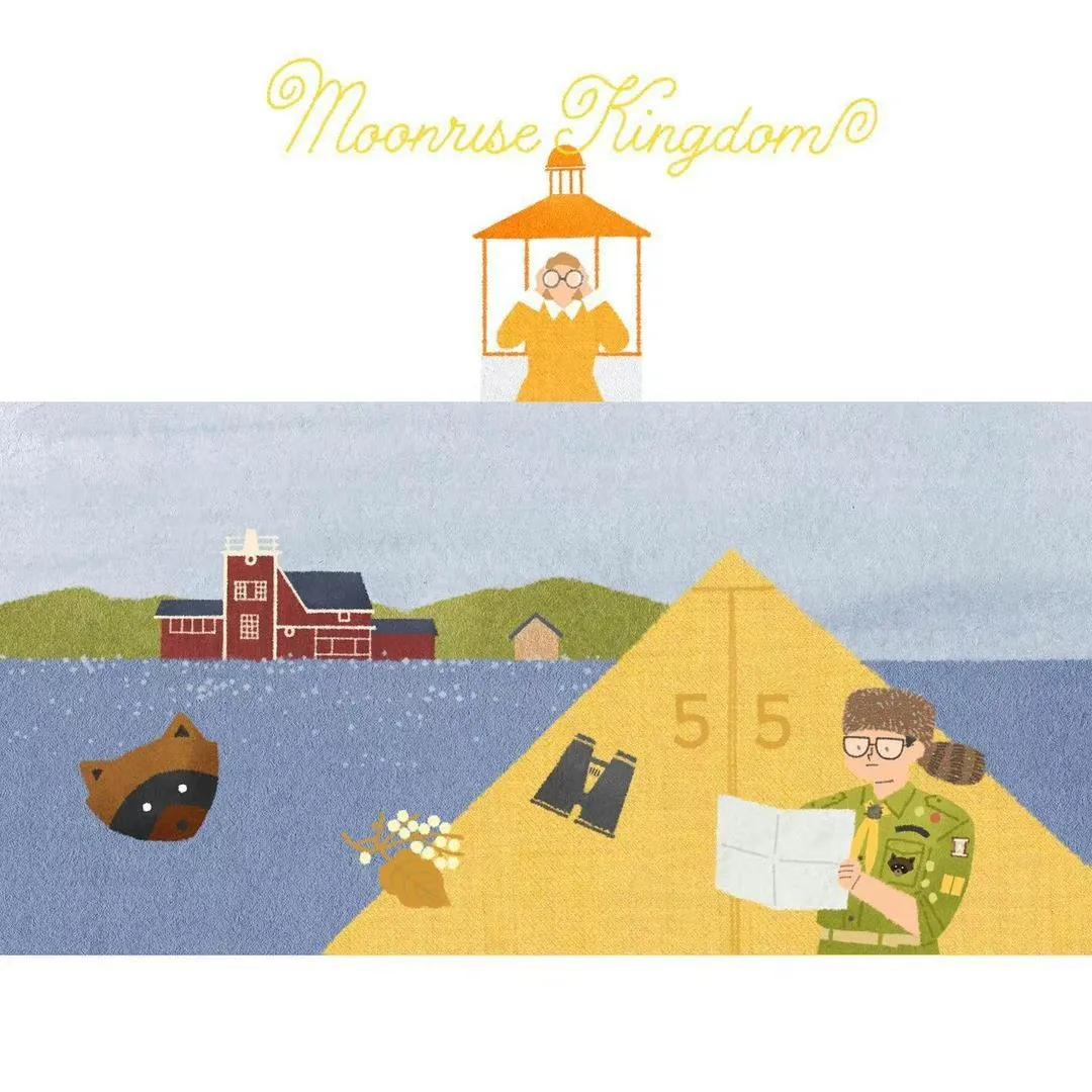 韩国插画师mercioon的作品欣赏