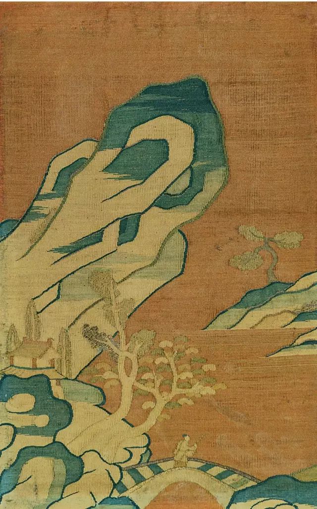 缂丝作品梅雀图,缂丝花鸟作品