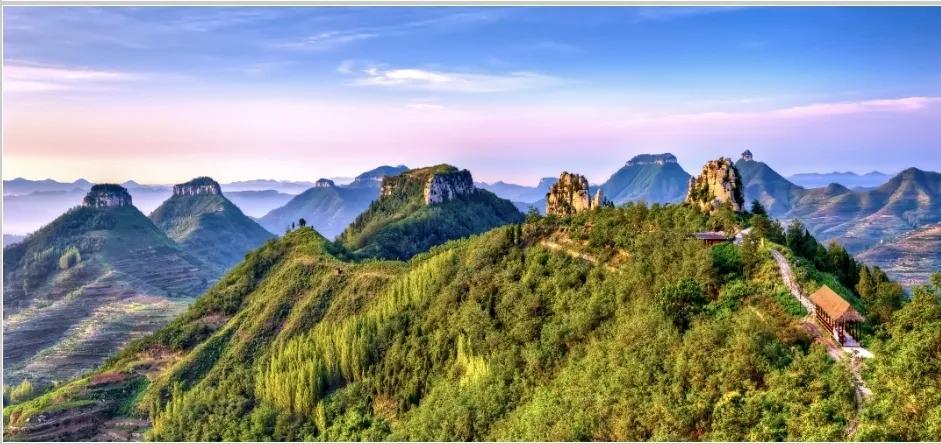 沂蒙七十二崮分布图,沂蒙山区七十二崮属于什么地貌