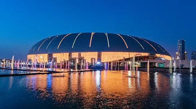 体育场馆邮票,中国第一套体育邮票