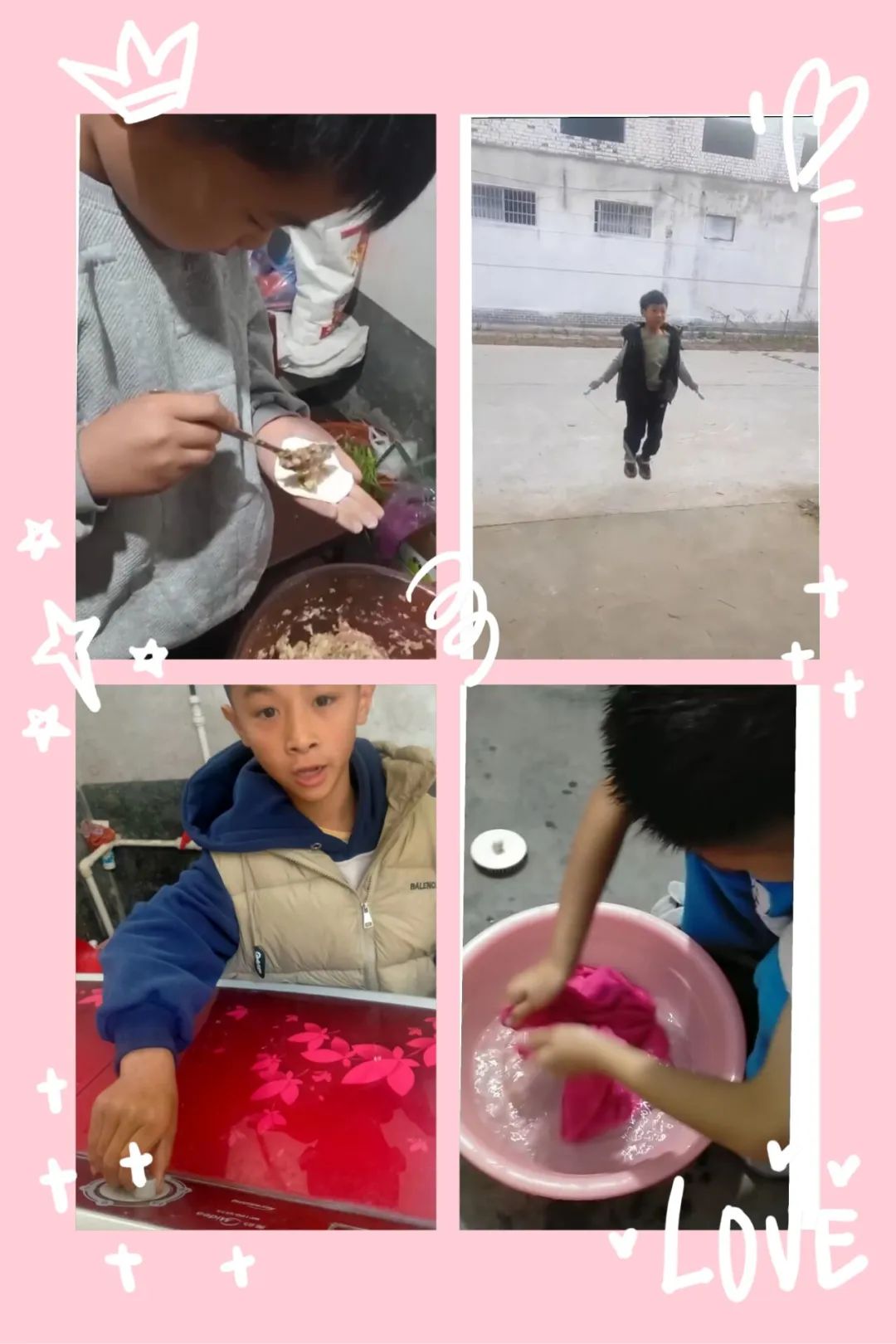 相公街道中心小学三年级线上劳动课程简报