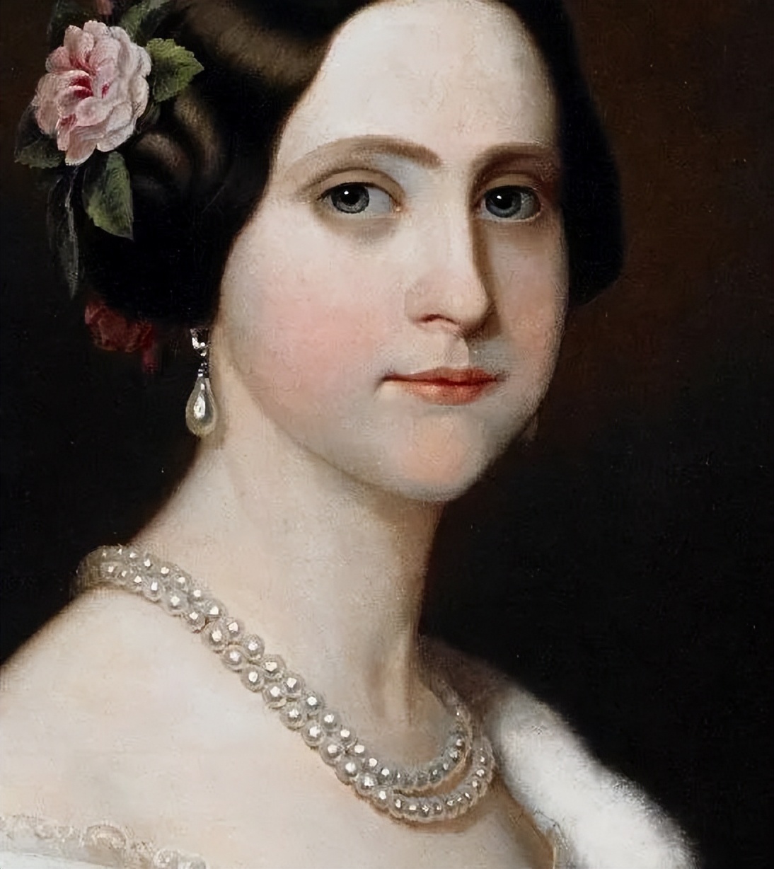 油画放大教程视频,现实版油画女子