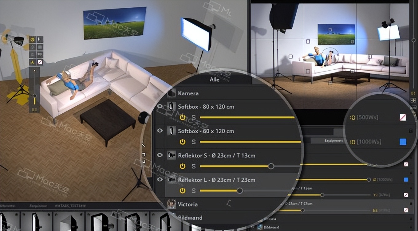 灯光布景模拟软件有哪些免费的,setalight3dstudiomac版
