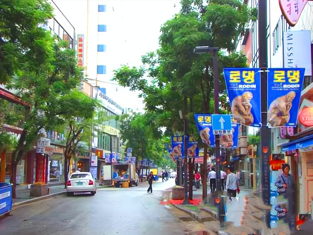 韩国旅游韩国酒吧街,韩国首尔旅游地图