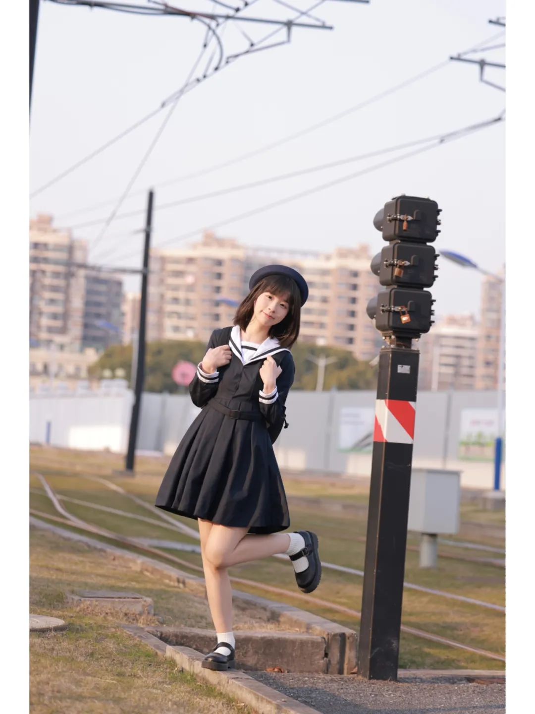 穿jk制服的萌妹子图片,日系jk制服