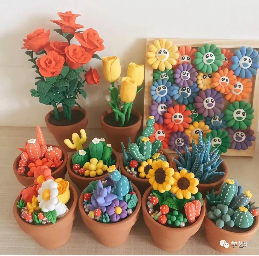 粘土手工让人想不到的超级作品,粘土手工100种简单合集