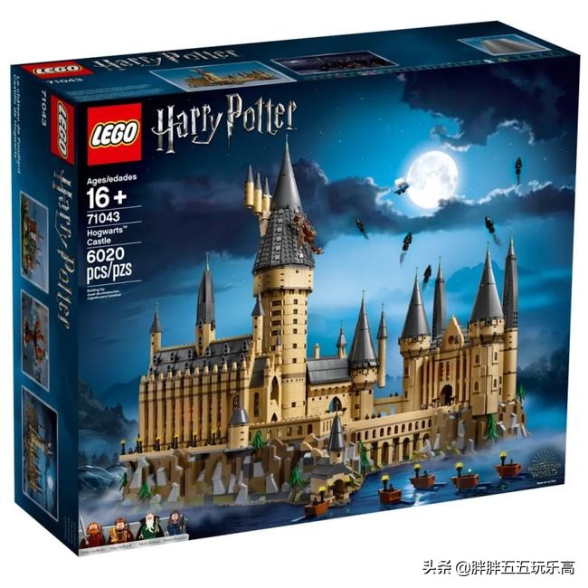 最大盒的乐高积木拼装视频,用十个乐高还原最大的乐高套装