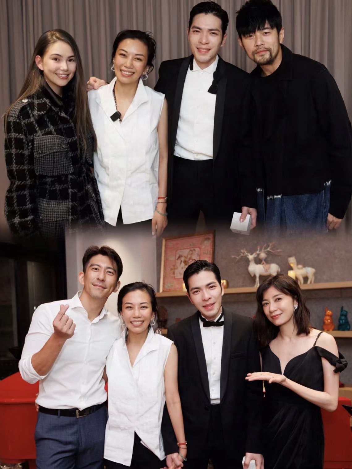 萧敬腾50岁准老婆背景超狂，双硕士星二代，被老萧2000万钻戒套牢