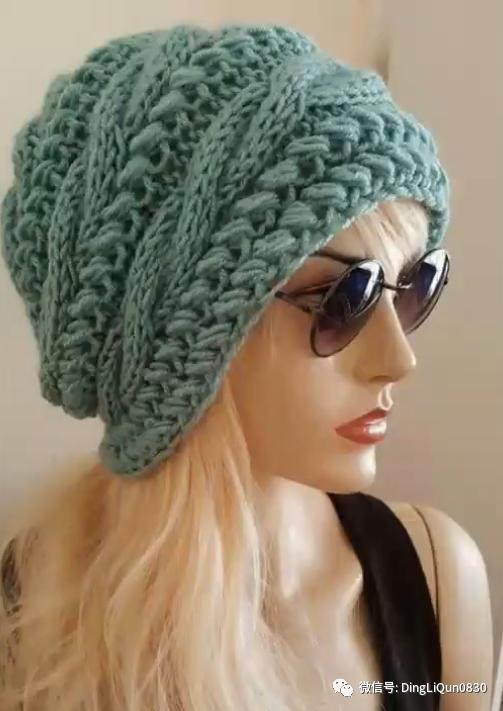 针织帽贝雷帽,针织时尚贝雷帽高级感