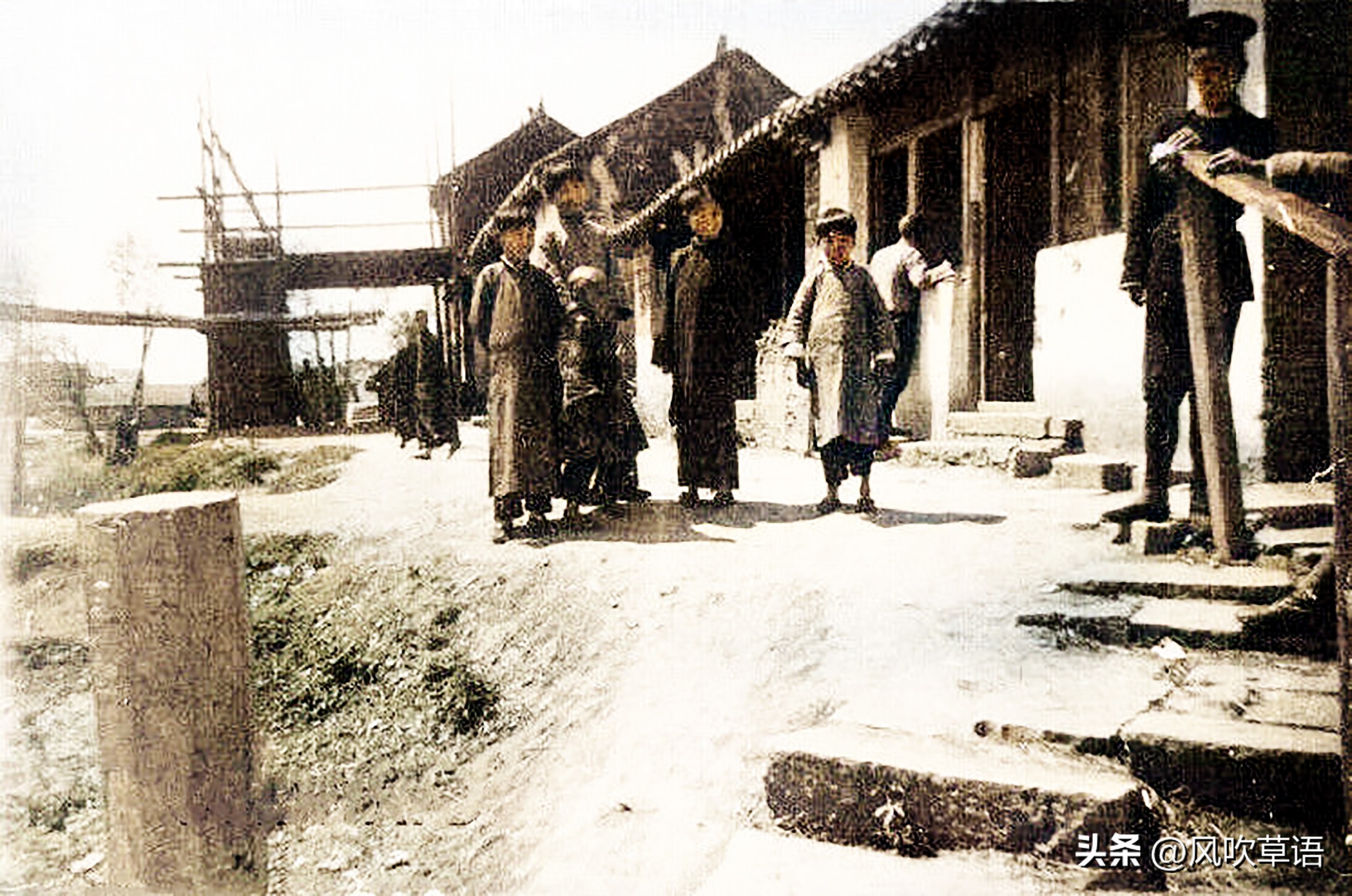 侵华战争大汉奸照片,侵华日军镜头中的汉奸