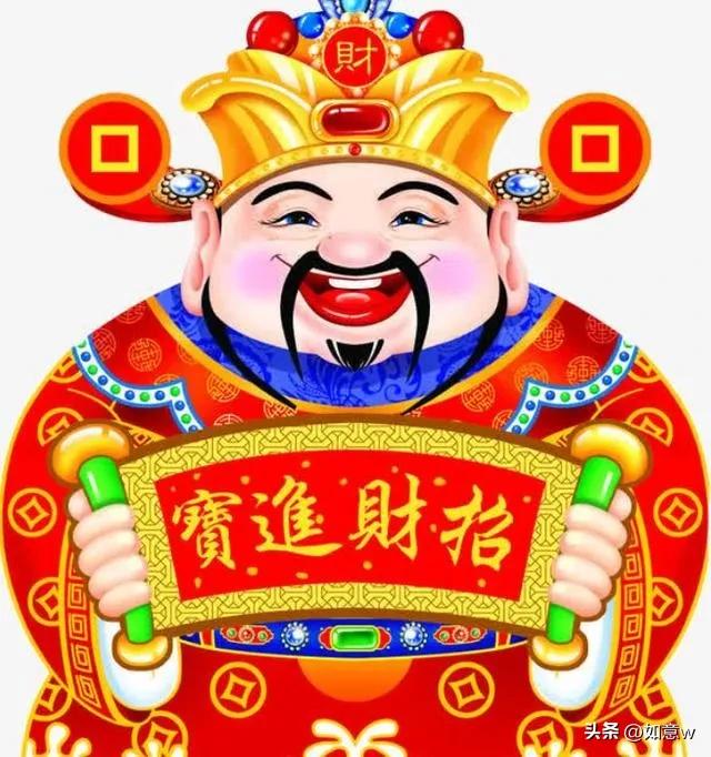 2024暴富财神爷壁纸,财神爷壁纸2023年取图