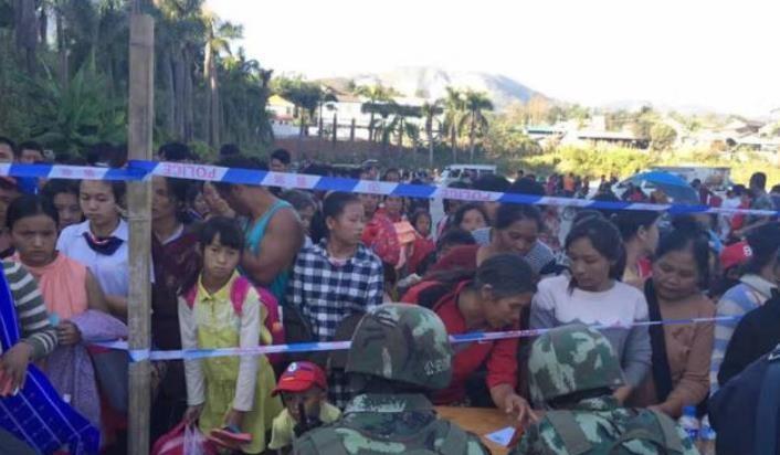 难民涌入云南德宏边境视频,德宏边境缅甸难民