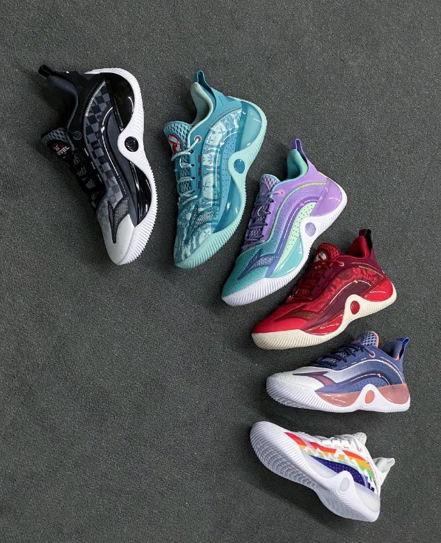 361big3pro配色,361篮球鞋紫黑配色