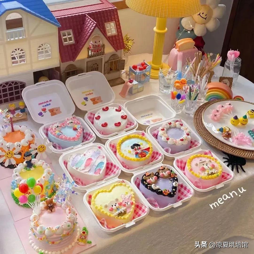 七寸便当盒子蛋糕,奥利奥便当盒子蛋糕