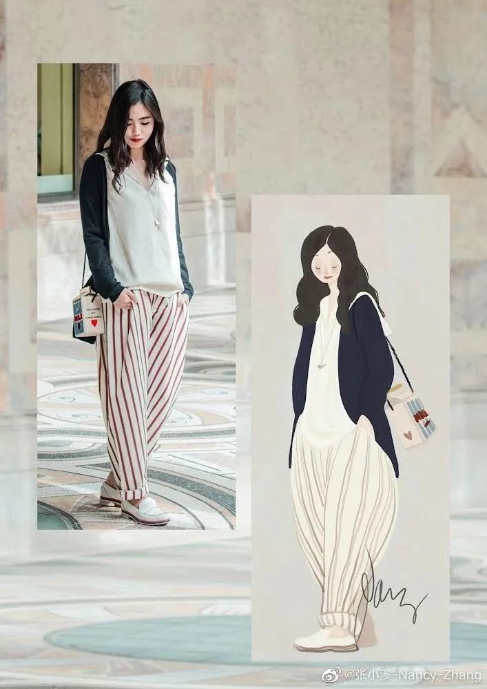 刘诗诗彩色铅笔画,刘诗诗立体画