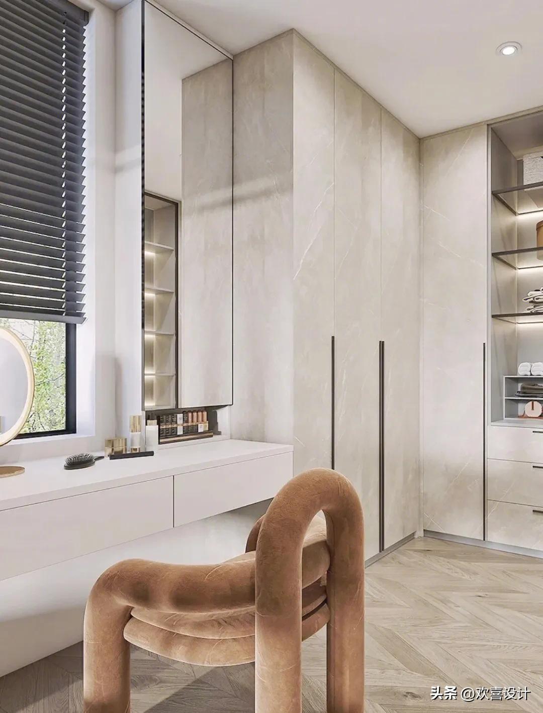 衣帽间门效果图大全2020款,30款衣帽间分享