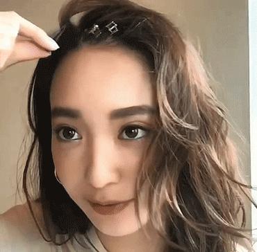 大脸妹子必选的三款发型,大脸额头窄适合什么发型