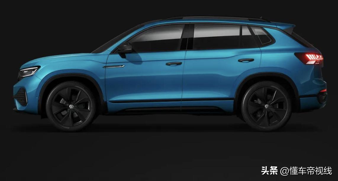 新车|选装888元，一汽-大众探岳家族黑光包价格曝光，外观黑化