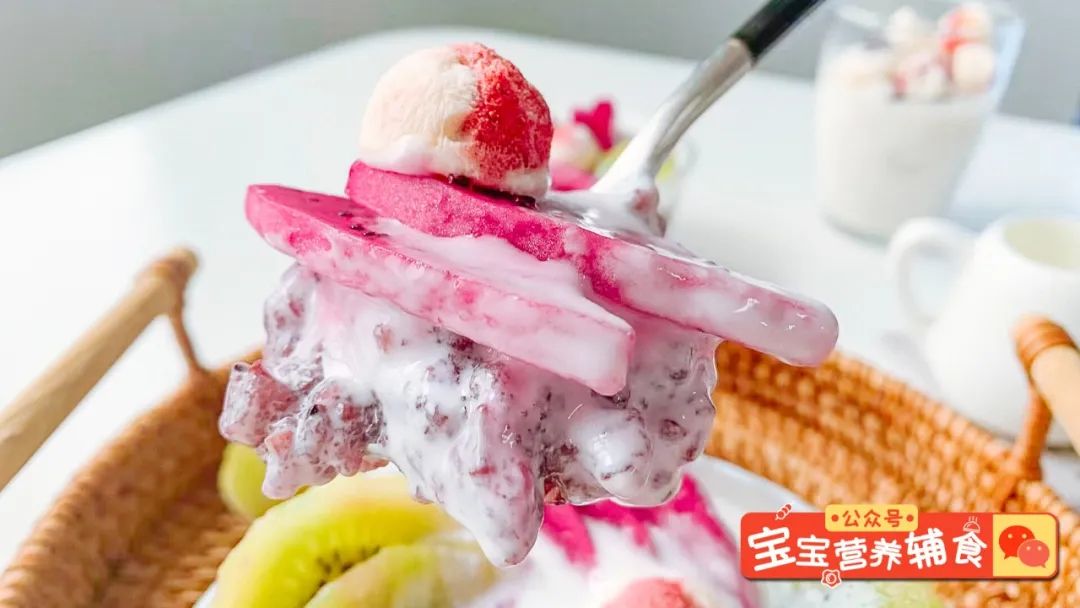 紫米核桃红豆宝宝辅食,紫米红薯燕麦粥宝宝辅食