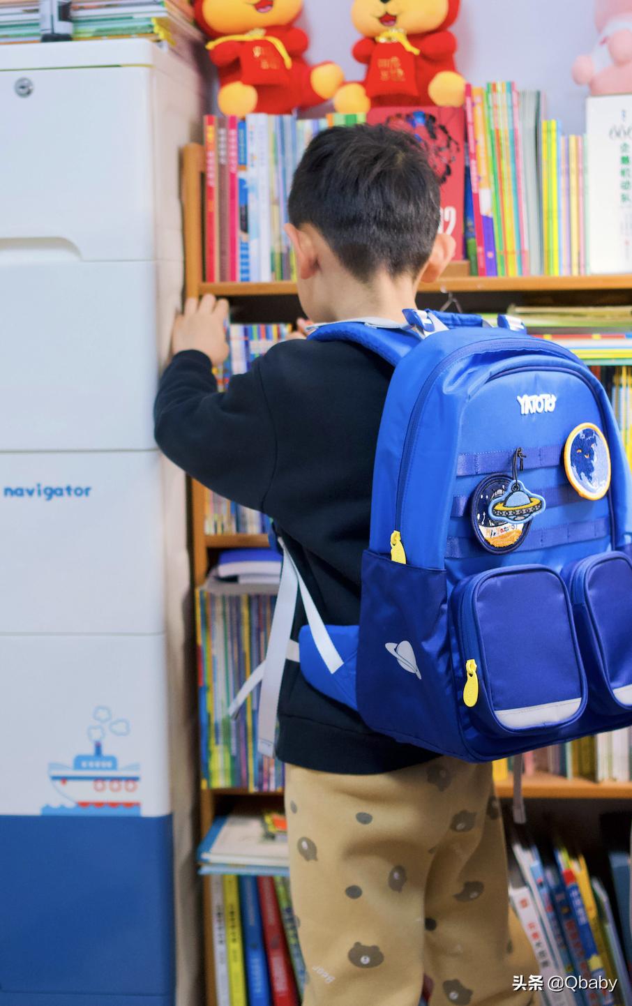 小众品牌儿童减负护脊书包,小学生防水和护脊减重书包推荐