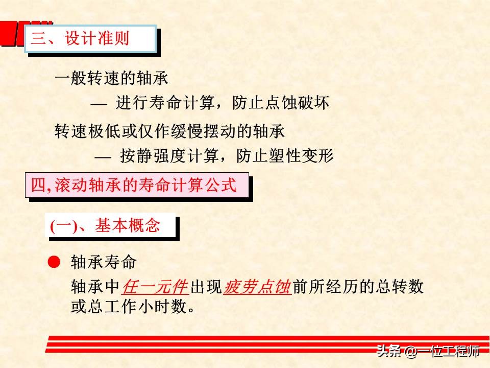 轴承类型选择的基本原则和方法,轴承选型技巧讲解