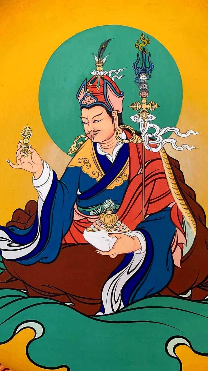 准提佛母唐卡高清壁纸,阿弥陀佛唐卡超清壁纸