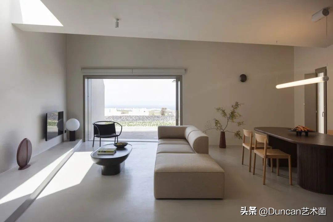 希腊KapsimalisArchitects①打造蓝白极简主义的童话世界！