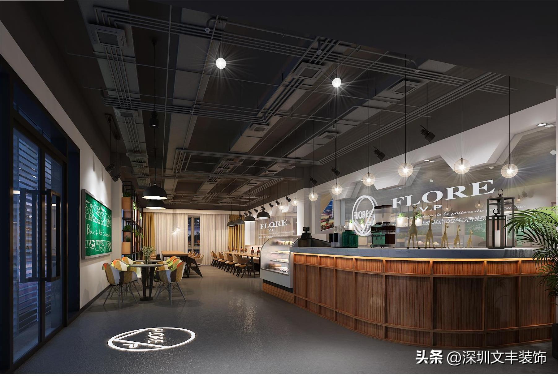 深圳店铺装修施工,连锁个性店铺装修设计