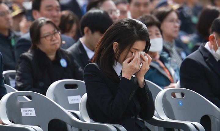 韩第一夫人,韩第一夫人罕见亮相