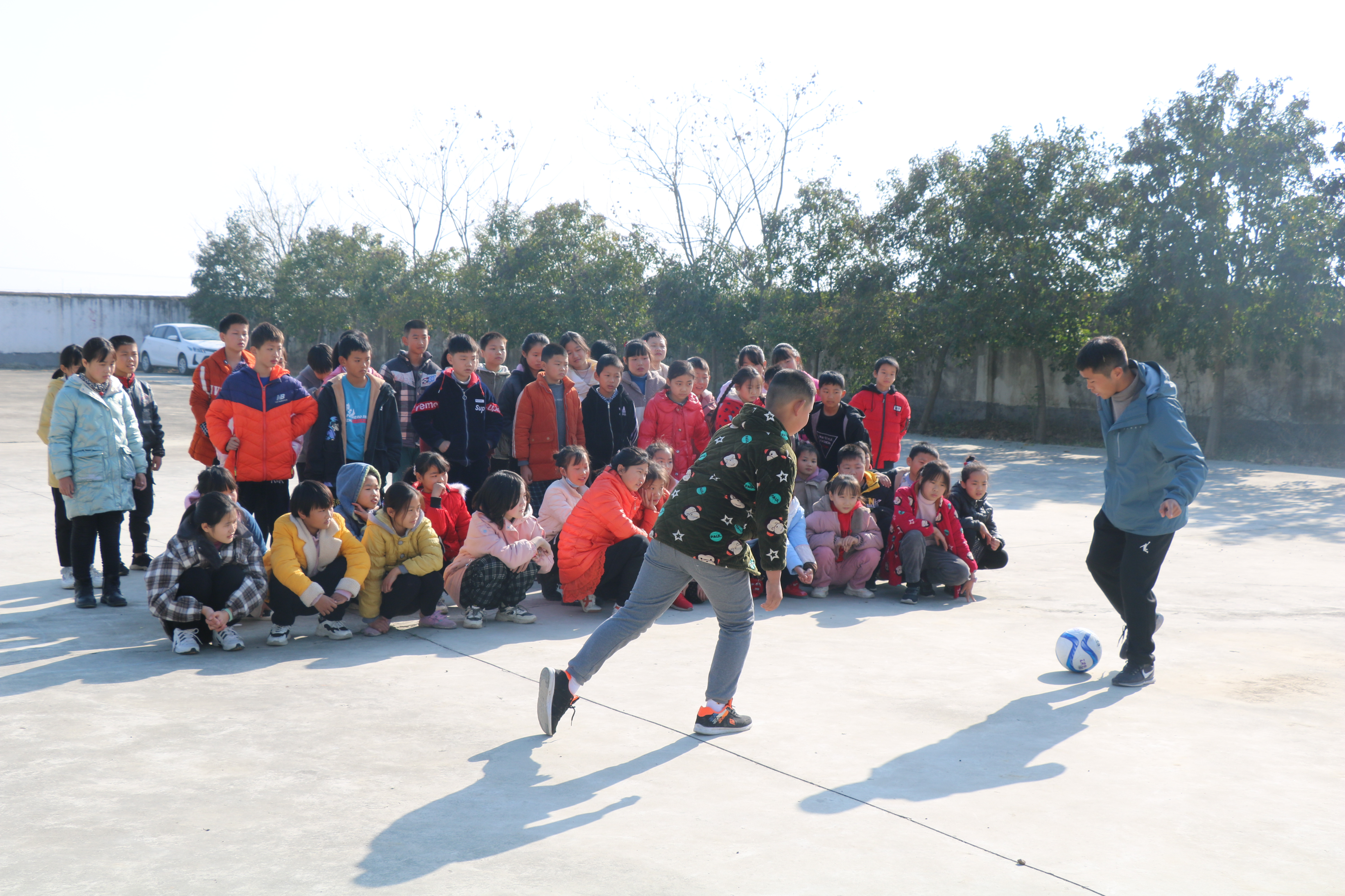 驻马店市第十二初级中学——送课下乡暖意融融