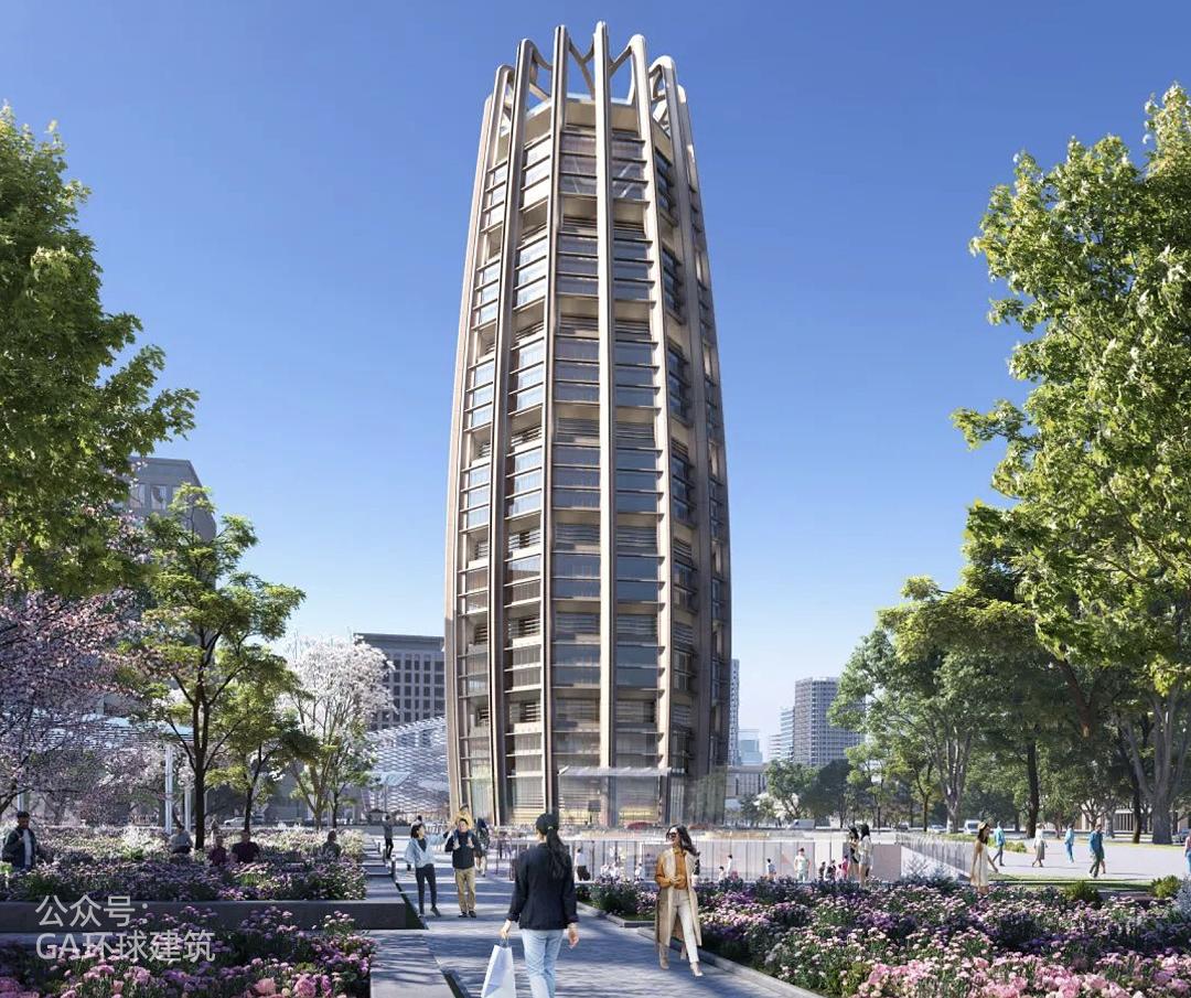 som设计的高楼,som概念建筑