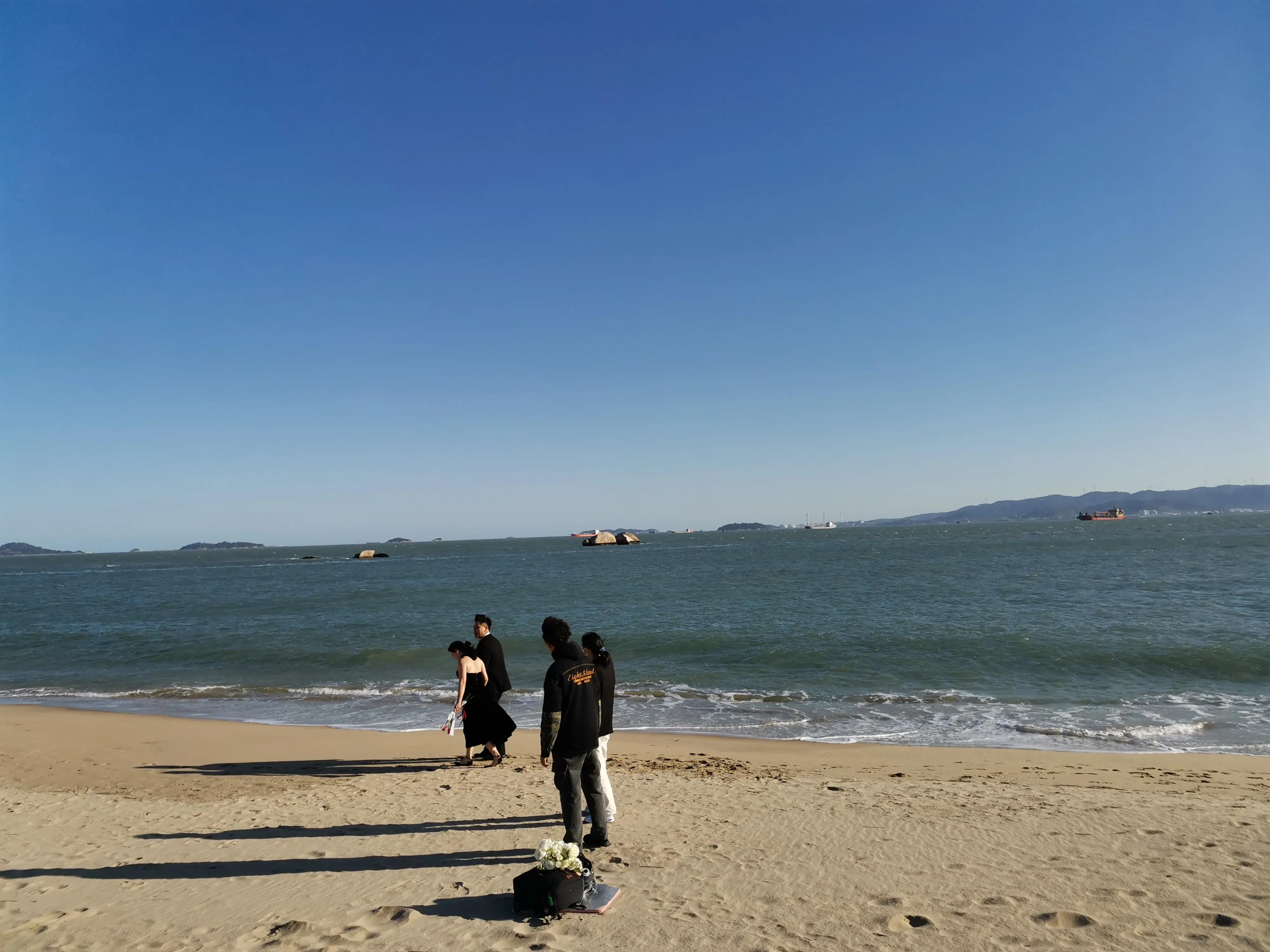 厦门的蓝天白云大海,厦门的海厦门的天空