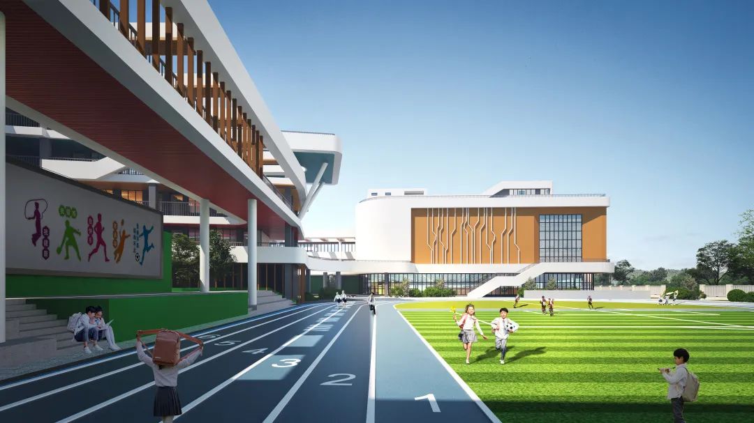 已投资5100多亿建设的新城,环东海域第三实验学校规划图