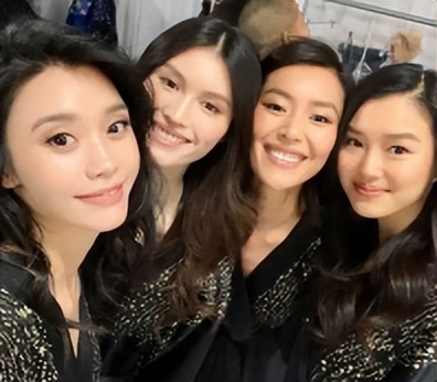 超模何穗崔始源,崔始源刘雯何穗