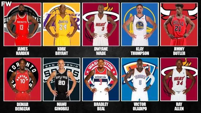 韦德科比竟不如哈登？美媒列出21世纪10年代最好的十名得分后卫