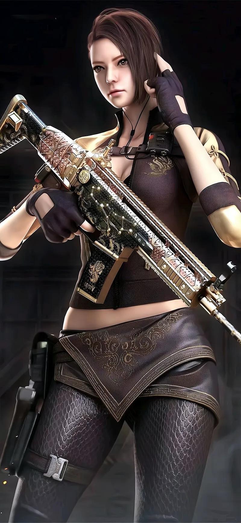 穿越火线女性角色超清壁纸,穿越火线美女孙尚香的图片