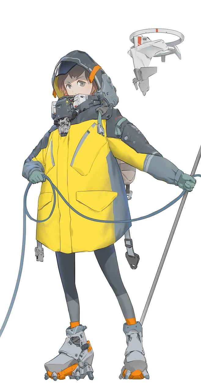 不同风格的服饰画法,不同材质衣服的画法