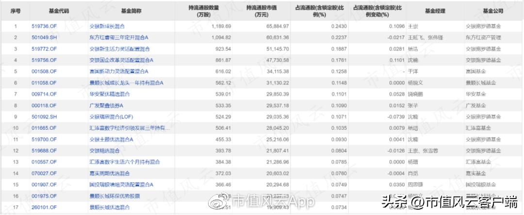 高毅旗下重仓股一览表,高毅持股的公司怎么样