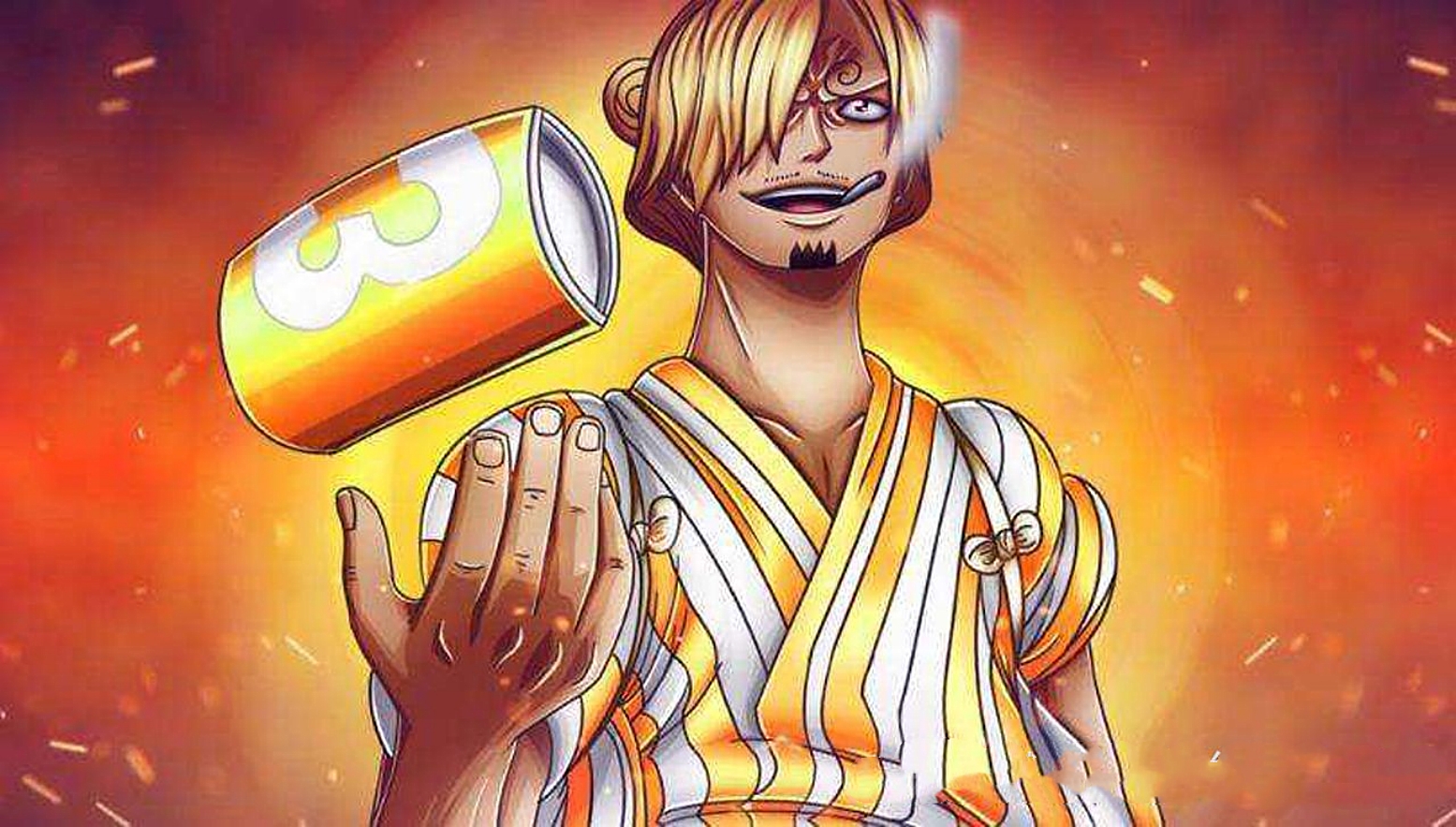 海贼王1034话山治vs奎因,海贼王山治1028话