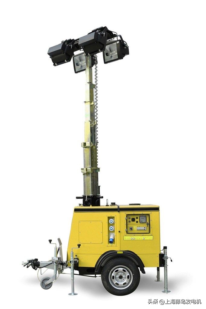 移动升降式照明灯车