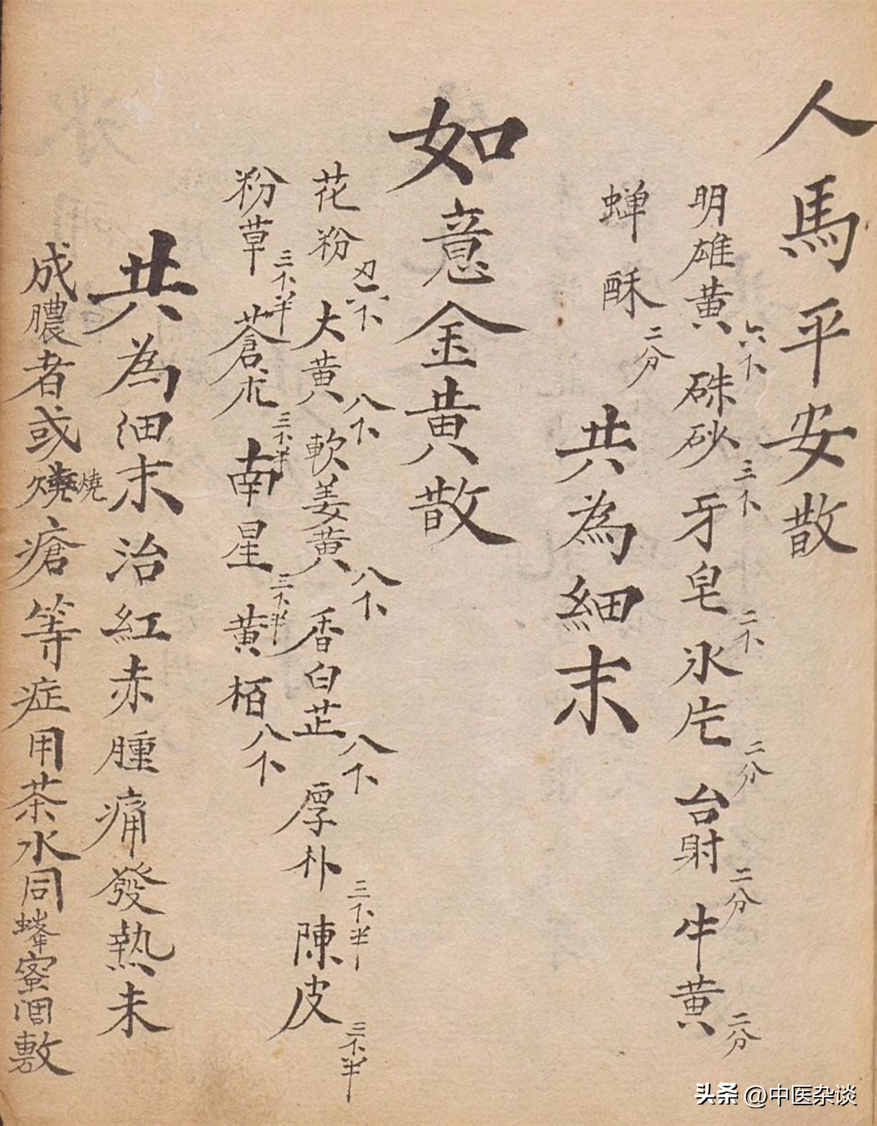 清朝光绪年间重印的医书,清代中医秘传稿本