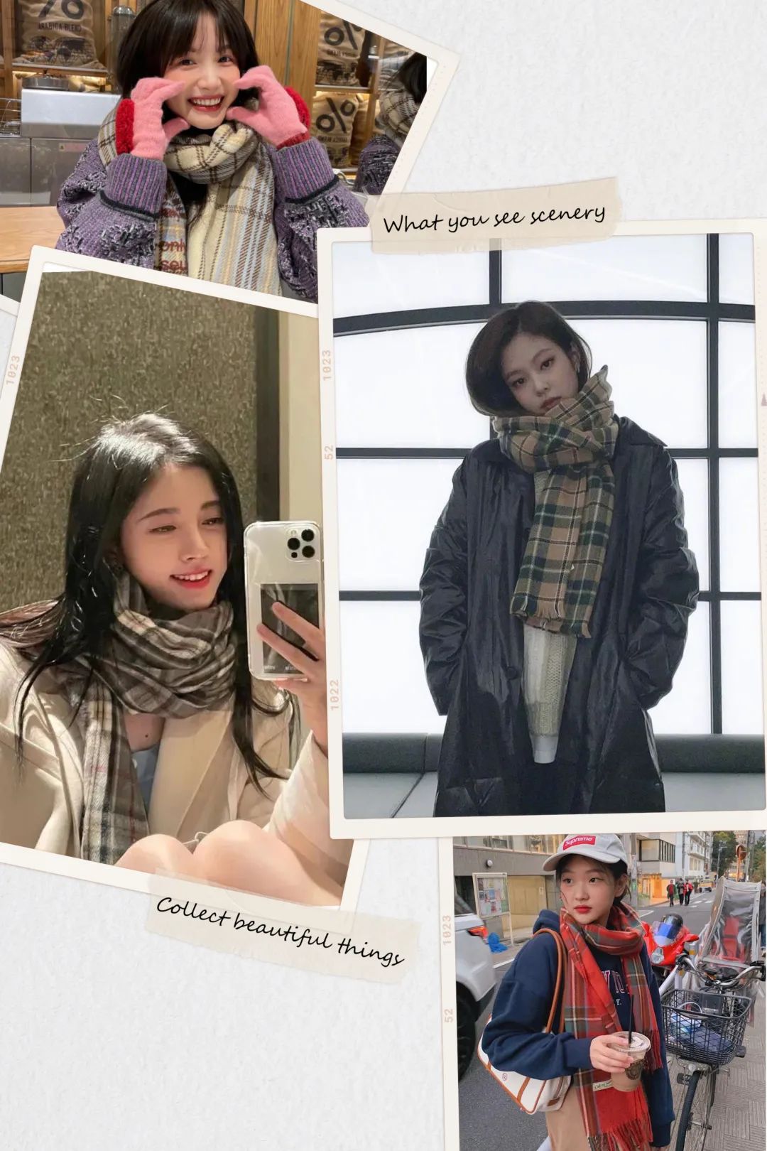 大衣围巾冬天最慵懒时髦的组合,大衣围巾入冬王炸组合