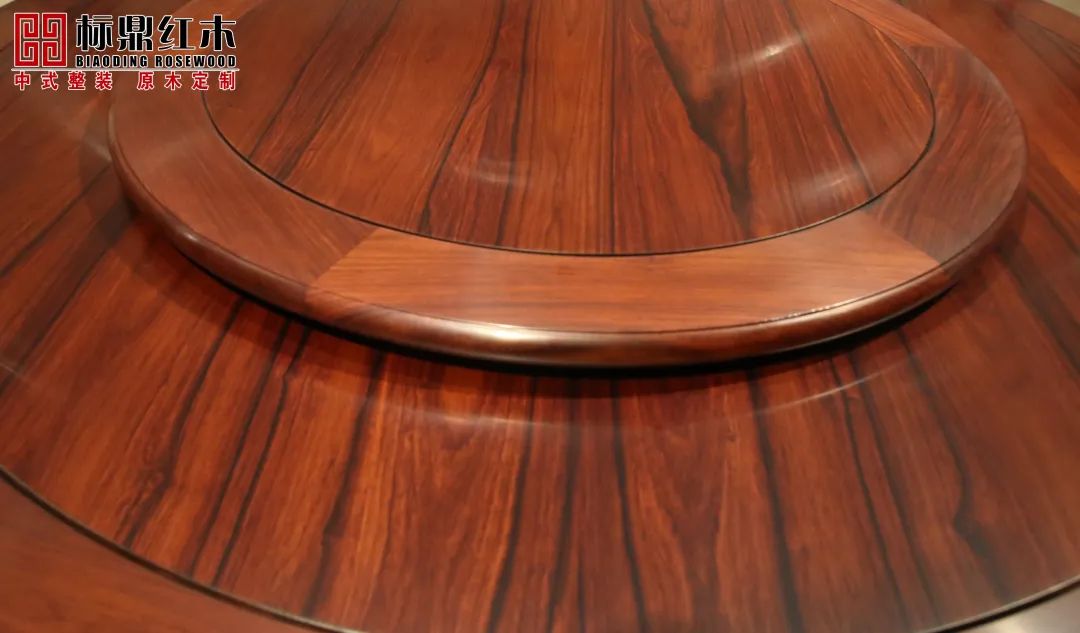 巴里黄檀千里江山圆餐桌介绍,苏阳红巴里黄檀圆餐桌价格