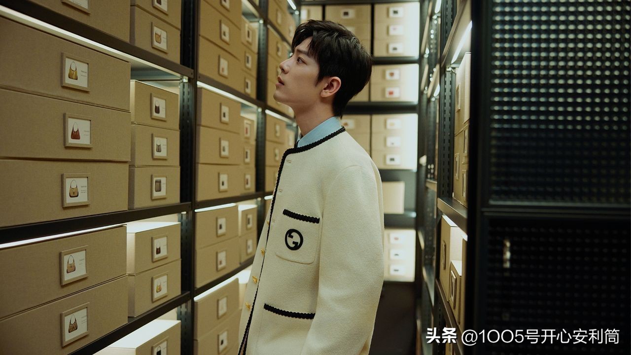 gucci肖战联名,gucci肖战花墙