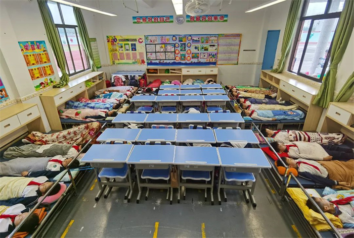 100%躺床睡！陈村全镇公办小学10916名学生“舒心睡”