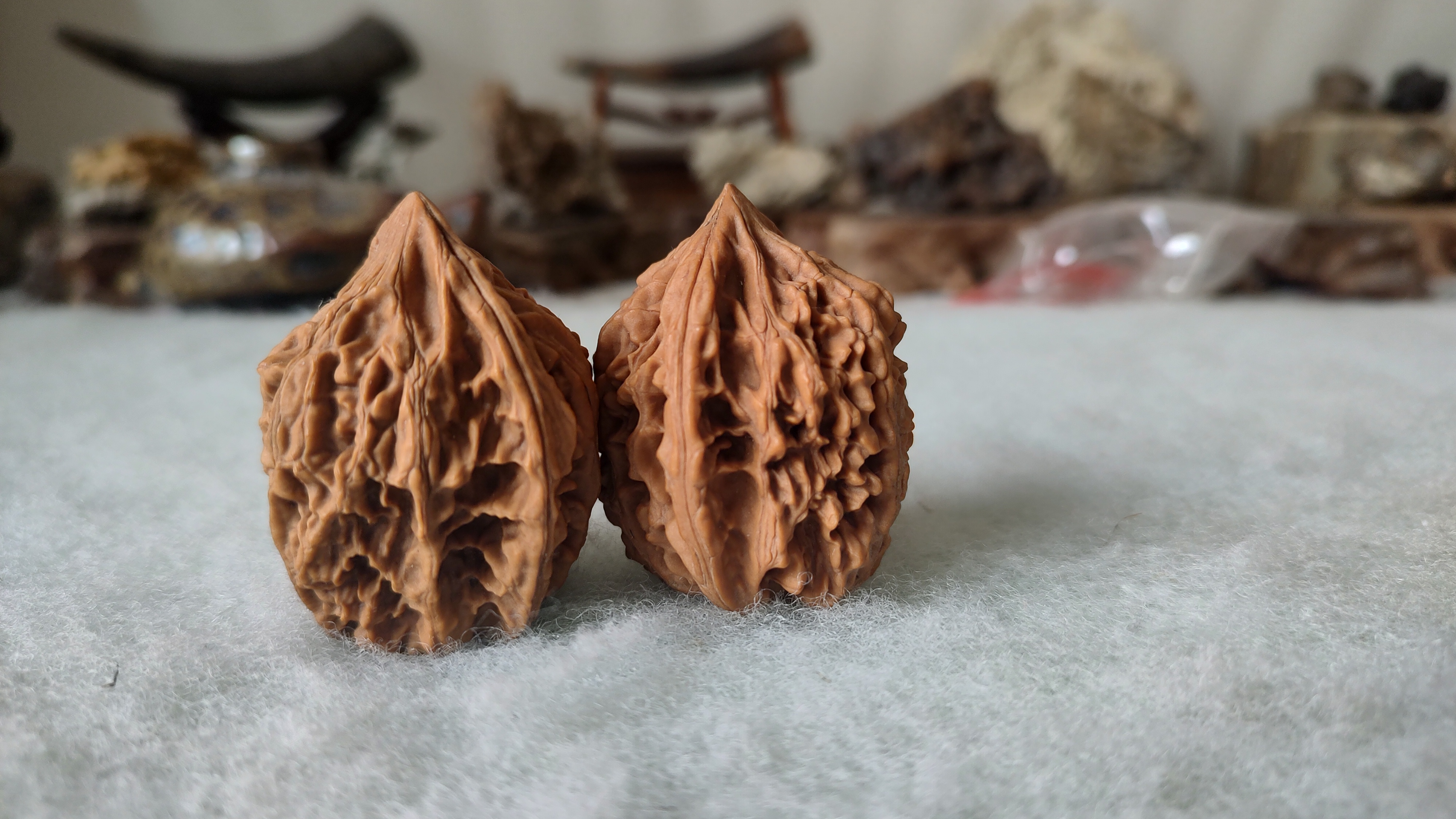 鸡心文玩核桃精品,最大的鸡心文玩核桃