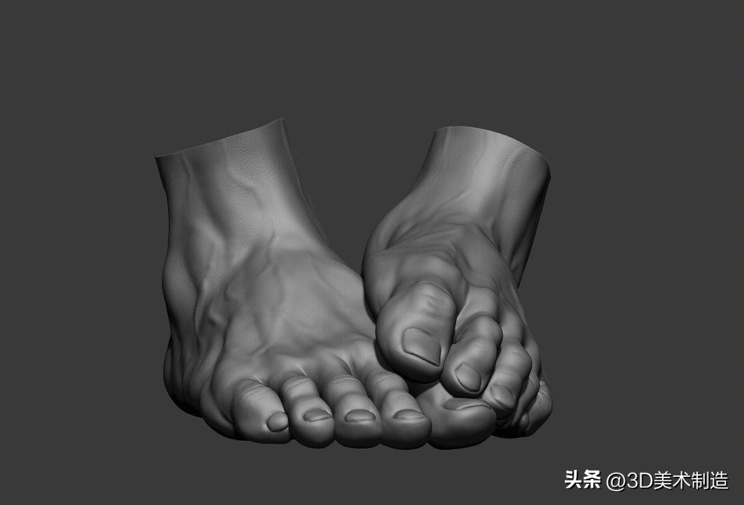 ZBrush简单模型雕刻,zbrush建模画人体头骨